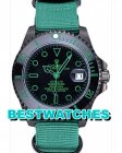 Rolex Stealth Submariner Green Nylon Strap 622009